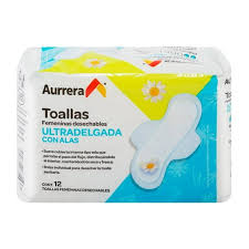 Toallas Ultradelgada Aurrera 12 Pz